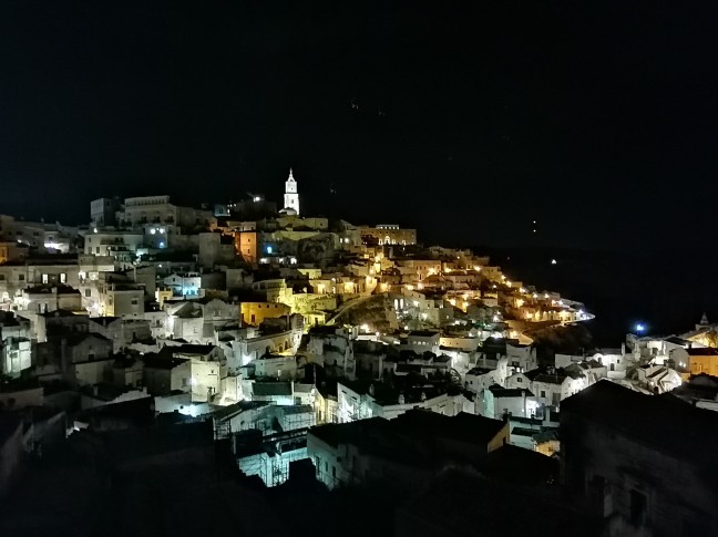 Matera sassi by night